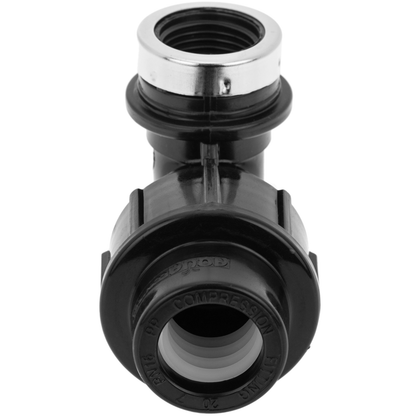 Terminal De Rosca Hembra Acodada De Polietileno 32 Mm X 1“ Para Sistema De Riego_4