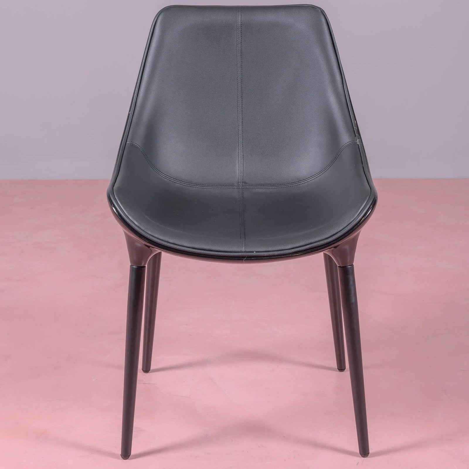 Silla De Diseño Moderno Tapizada En Polipiel - Olaan_2
