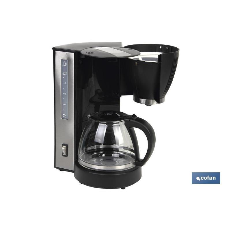 Cafetera Eléctrica De Goteo 870w 10 Tazas 1.25l_2