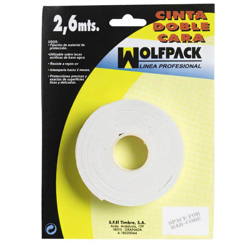 Cinta Doble Cara 2,6 M. X 18 Mm._0