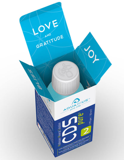 AQUARIUS pro life - CDSpure | 100 ml Solución de dióxido de cloro
