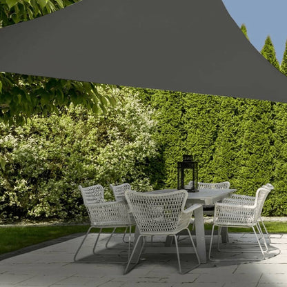 Progarden Toldo Triangular Gris 3,6x3,6x3,6 M_1