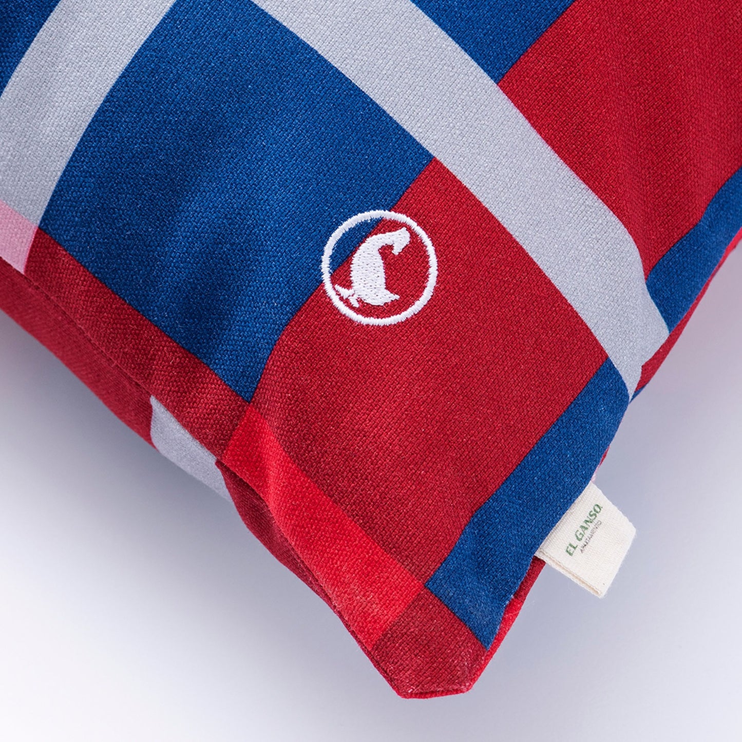 Funda De Cojín 40x40cm 100% Algodón 300gsm Cuadros Tartan El Ganso_2