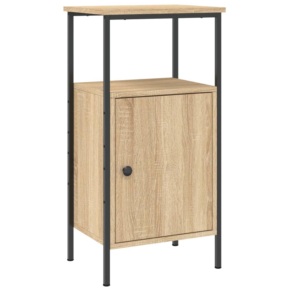 Mesitas Noche 2 Uds Madera Ingeniería Roble Sonoma 41x31x80 Cm_3