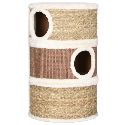 Vidaxl Barril Rascador Para Gatos Hierba Marina 60 Cm_1