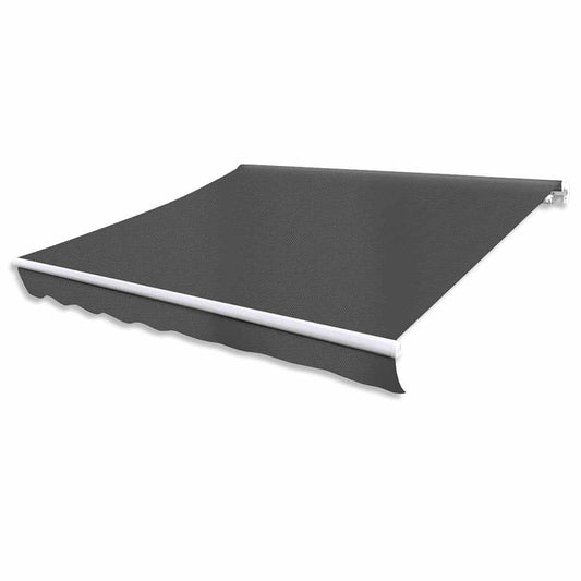 Vidaxl Toldo Plegable Motorizado 400 Cm Antracita_0