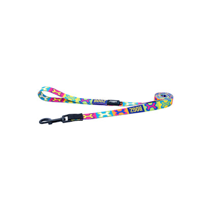 Correa Para Perro, Modelo Fusion De Rogz, Estampado Pop Art. Talla M (12-22kg)_2