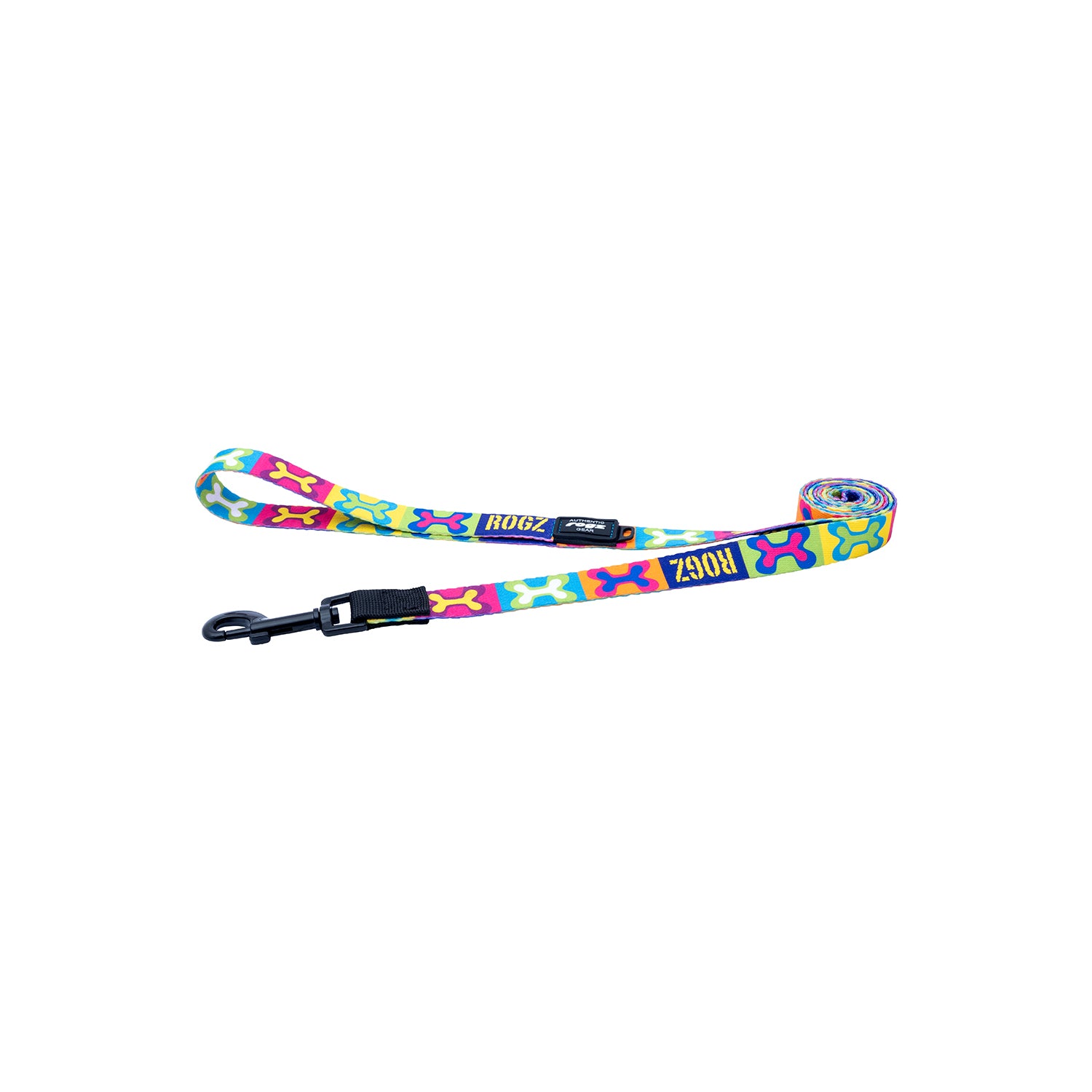 Correa Para Perro, Modelo Fusion De Rogz, Estampado Pop Art. Talla S (8-14kg)_2