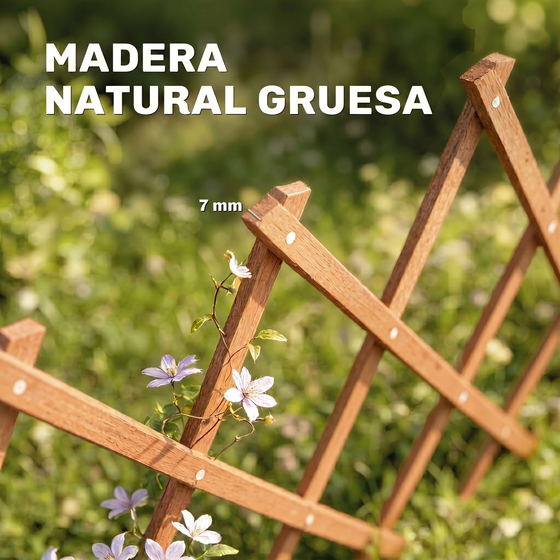 Outsunny Enrejado De Jardín De Madera Extensible_4