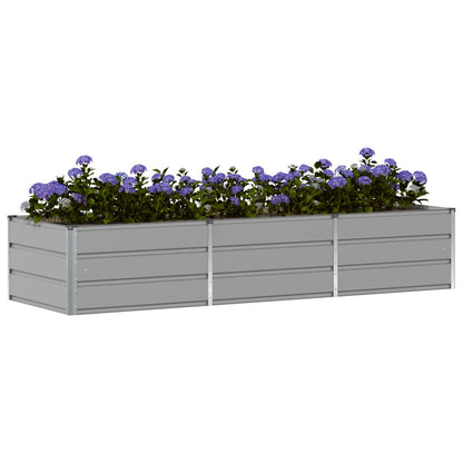 Jardinera Gris Claro 240 X 80 X 45 Cm Acero_2