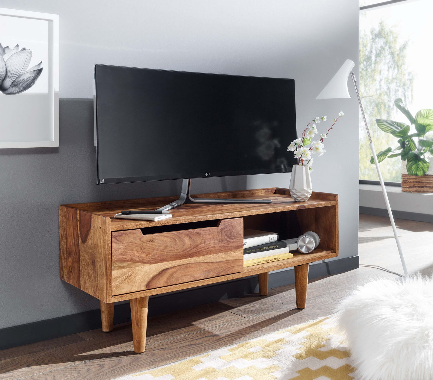 Mueble De Tv Urbano Y Moderno Modelo Wl6.554_2