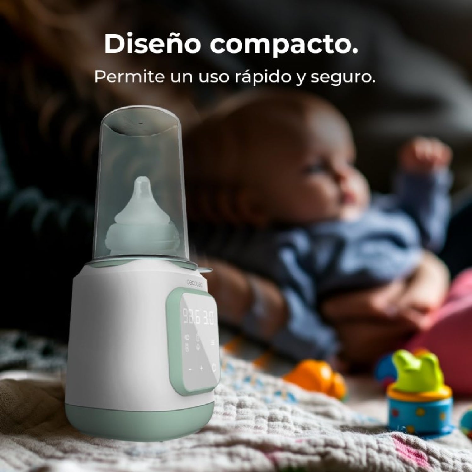 Cecotec Calientabiberones Individual Nana Babycare Single Bottlewarmer_3