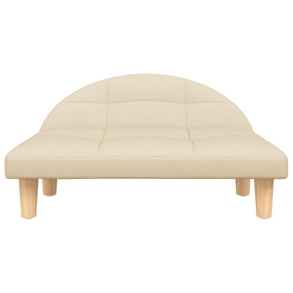Cama Para Perros De Tela Crema 70x52x30 Cm / Vetonek_3