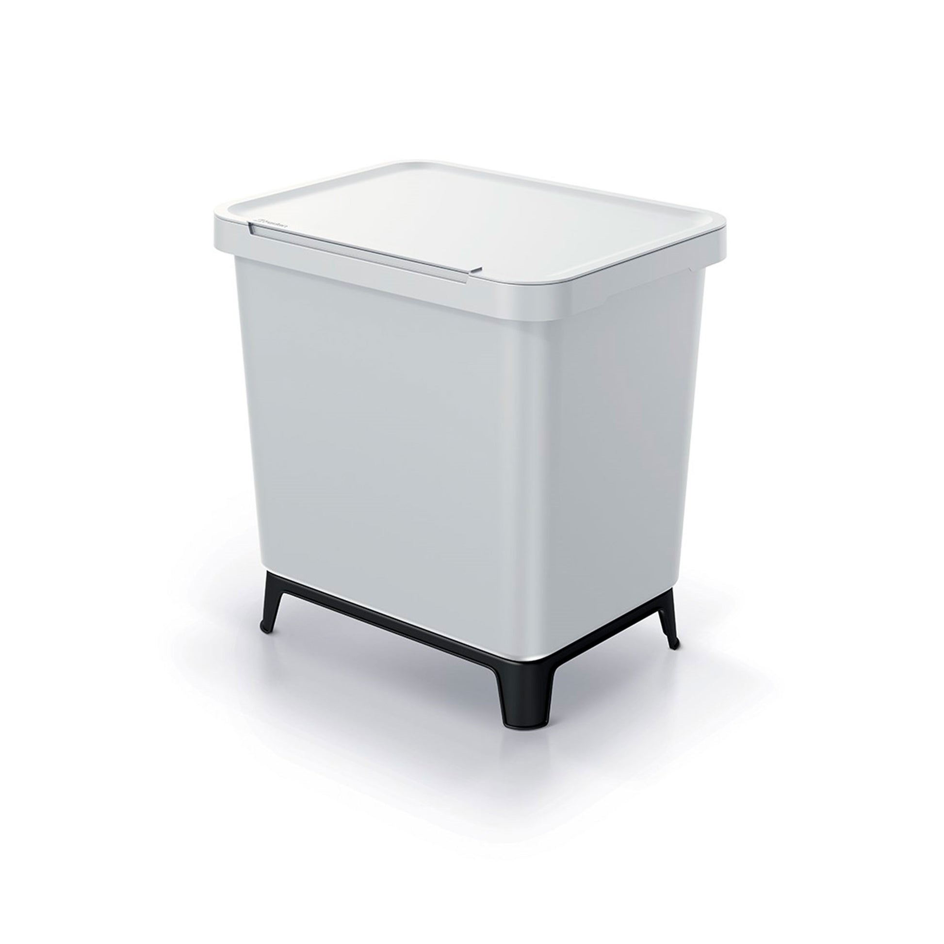 Sistema Clasificador De Reciclaje 2x10l Color Blanco Keden_3