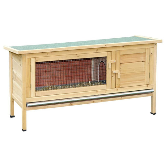 Kerbl Casa Para Roedores Alfred Madera Esmaltada 116x45x62 Cm_0
