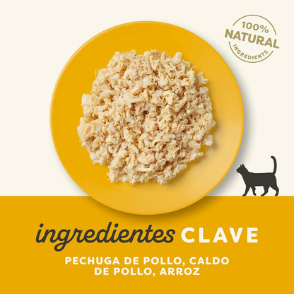 Applaws Cat Tarrina Pechuga Pollo y Arroz para gatos 60 g