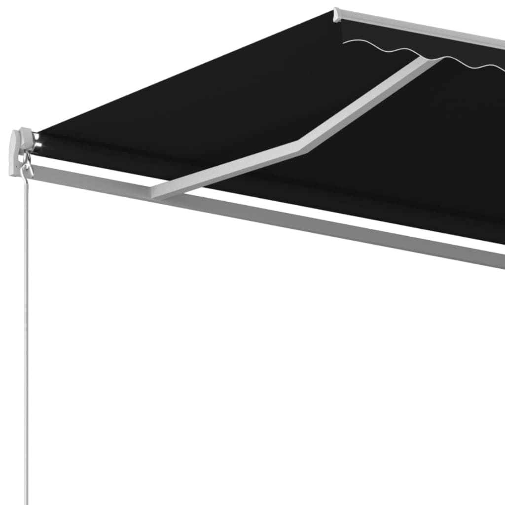 Toldo Manual Retráctil Gris Antracita 450x350 Cm_3