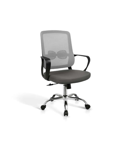 Silla Despacho Giratoria Elevable Acabado Gris, 60m(ancho) 100/110cm(altura) 61cm(fondo)_0