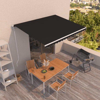 Toldo Retráctil Automático Gris Antracita 400x350 Cm_1