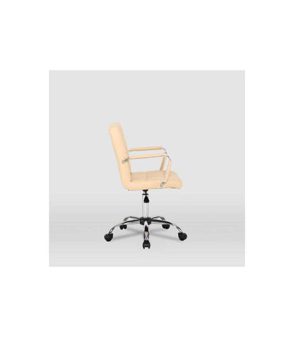 Silla De Oficina Isabella En Beige. Alto: 89-104, Ancho: 51, Fondo: 49._5