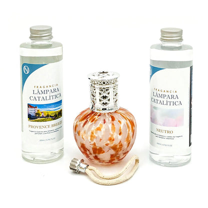 Pack Ahorro Lámpara Catalítica Drops Orange + Fragancia Provence Breeze 200ml + Limpiador Neutro 200ml + Mecha Repuesto_0