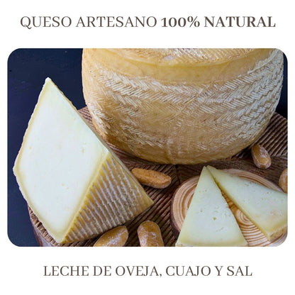 Saleta® Queso Semicurado Entero De Oveja (3 Kg) | Elaboración Artesana Quesos De La Mancha_2