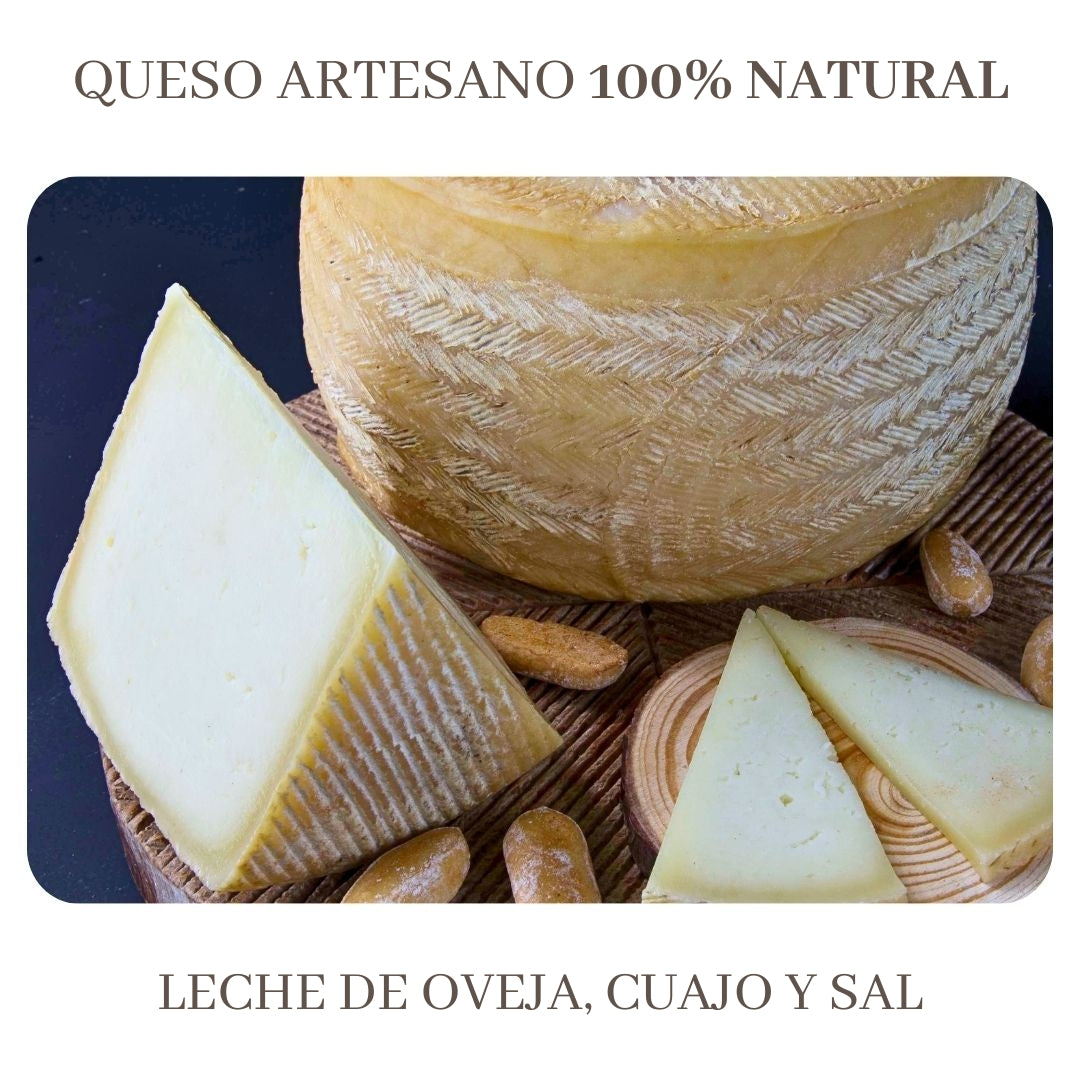 Saleta® Queso Semicurado Entero De Oveja (2,3 Kg) | Elaboración Artesana Quesos De La Mancha_2
