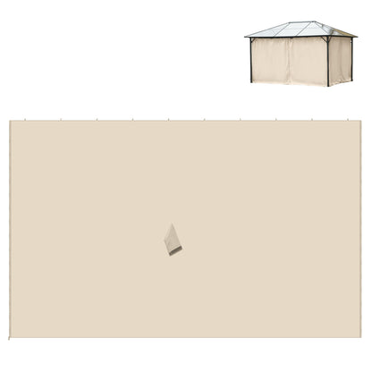 Outsunny 4 Paredes Laterales Para Cenador 3,5x2 M Con 48 Ganchos Y Anillos_3