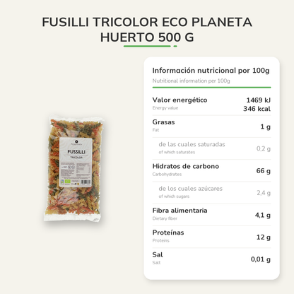 Información nutricional