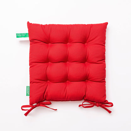 Caja 12pc Cojín Para Silla De Jardín 40x40cm (4 Rojos + 4 Azules + 4 Verdes + 4 Amarillos) 250gsm 65%algodón 35%poliéster_2