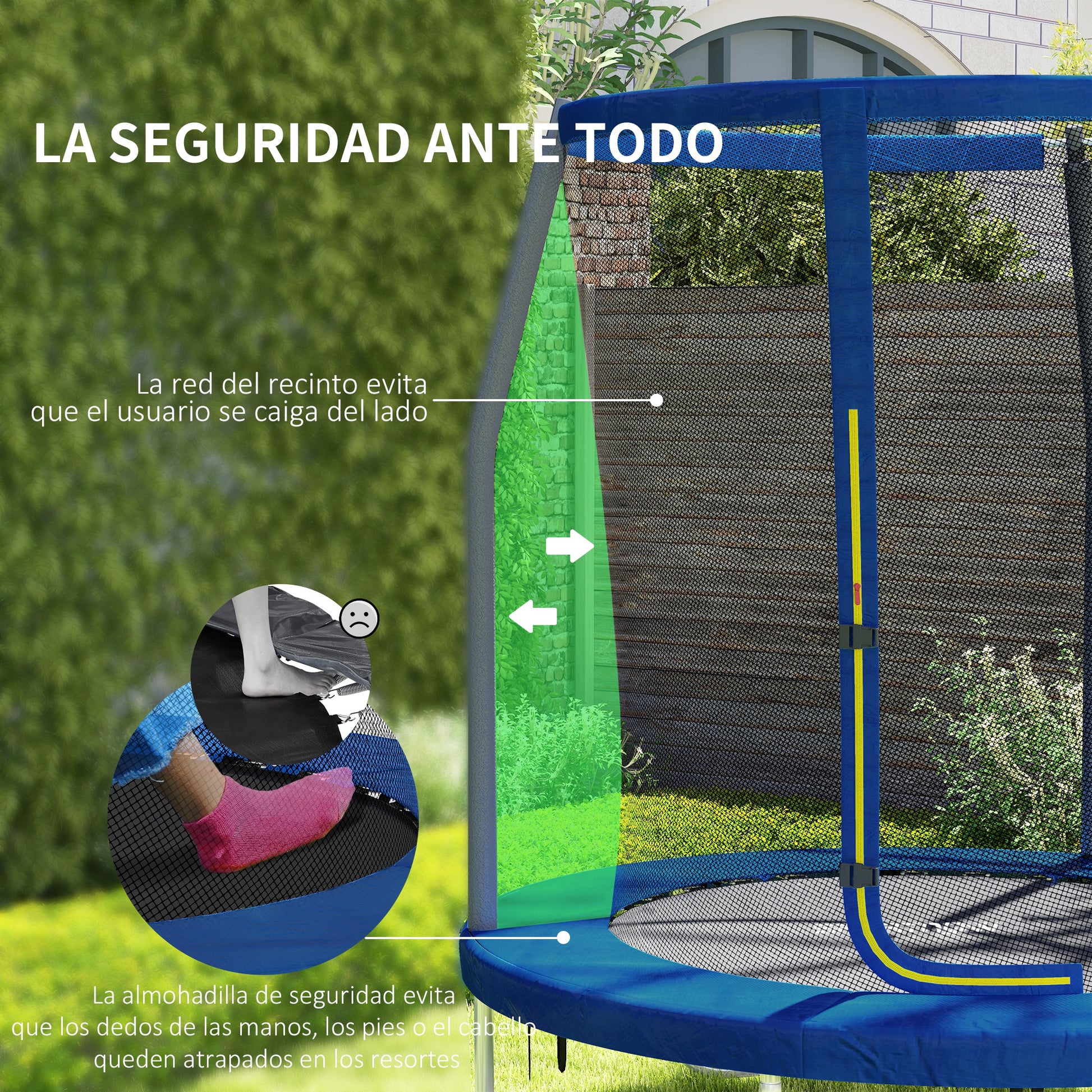 Sportnow Cama Elástica Infantil Ø183 Cm_3