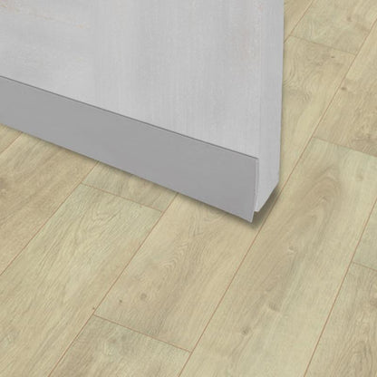 Burlete Umbral Autoadhesivo Pvc Flexible Blanco