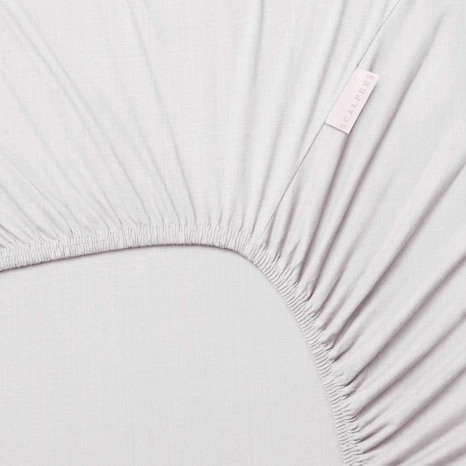 Sábana Bajera 365 180x200+30cm 100% Algodón 200tc Gris Claro Scalpers Home_2