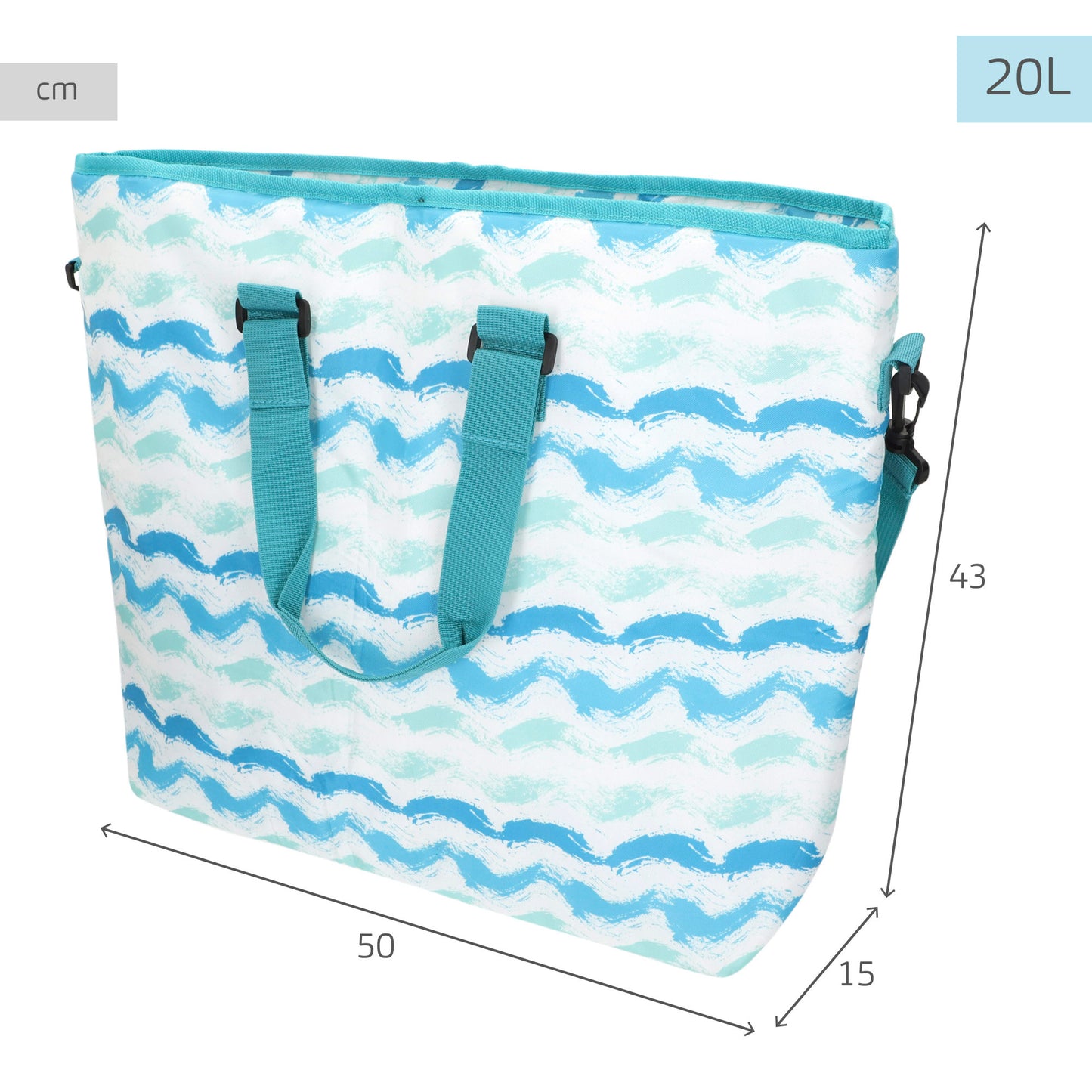 Aktive Pack Playa Silla Baja (45x40x70 Cm) + Nevera Portátil 20 Litros_2