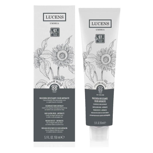 Lucens Umbria - Color Mask Antracita, mascarilla de color temporal para realzar el tono, 150 ml_0