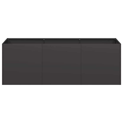 Jardinera Negra 120x40x40 Cm Acero Laminado En Frío_3