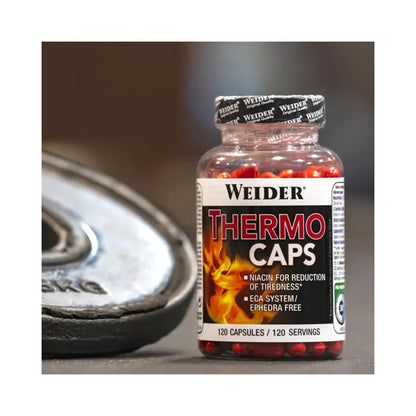 Thermo Caps-Quemador- Weider 120 Caps