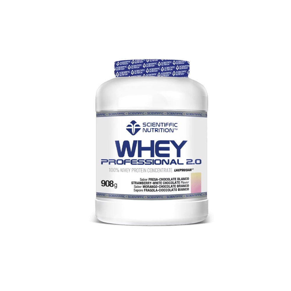 Whey Professional 2.0 908 Gr Fresa - Chocolate Blanco