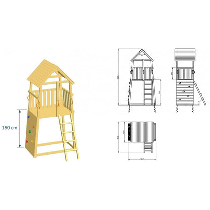 Parque Infantil Masgames Belvedere Xl.