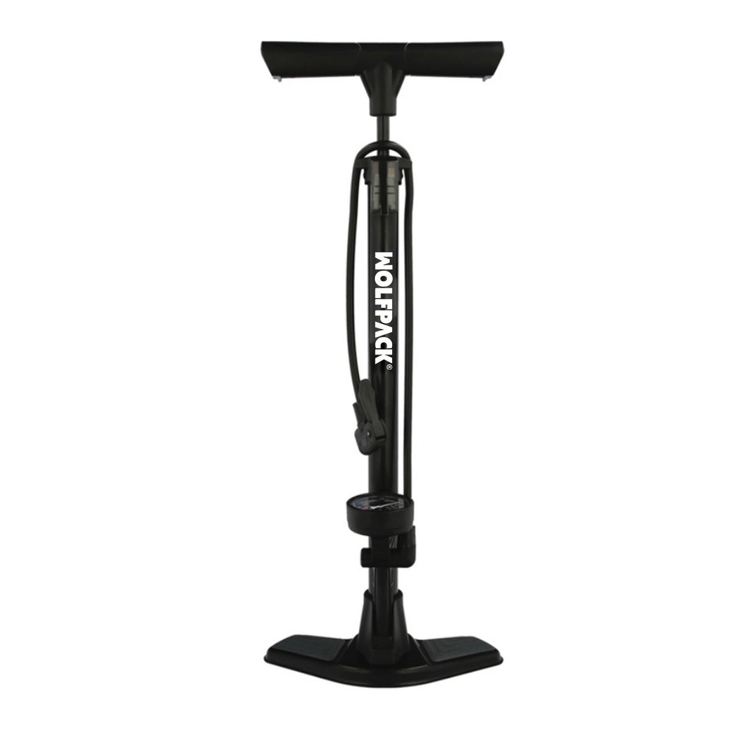 Bomba Aire Con Manometro 8 Bares Cuerpo Y Pies Acero, Valvulas Schrader Y Presta Con Adaptadores. Bomba Bicicletas, Bomba Coches