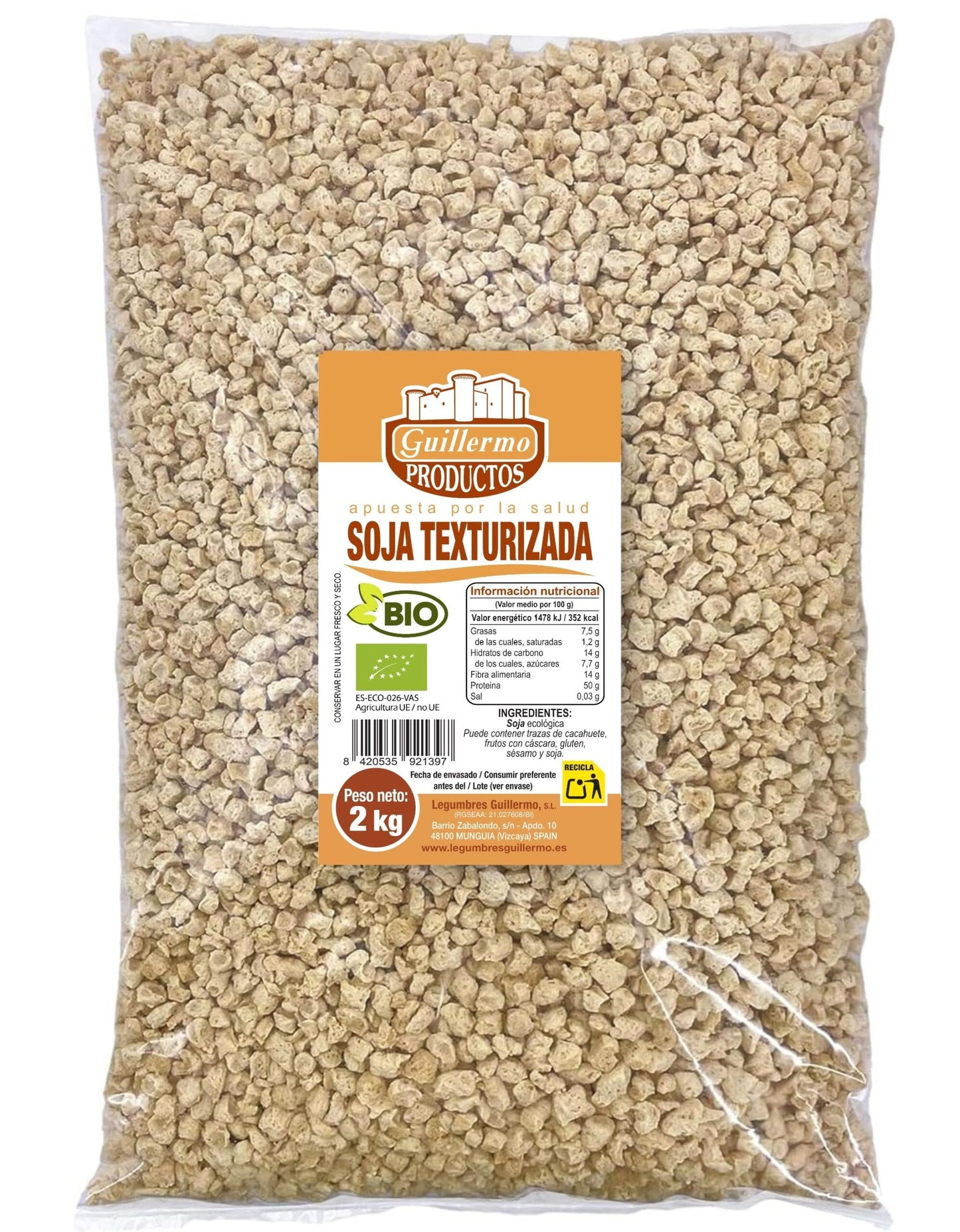 Soja Texturizada Bio - 2 Kg_0