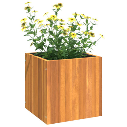 Jardinera De Madera Maciza De Acacia 35x35x35 Cm_3