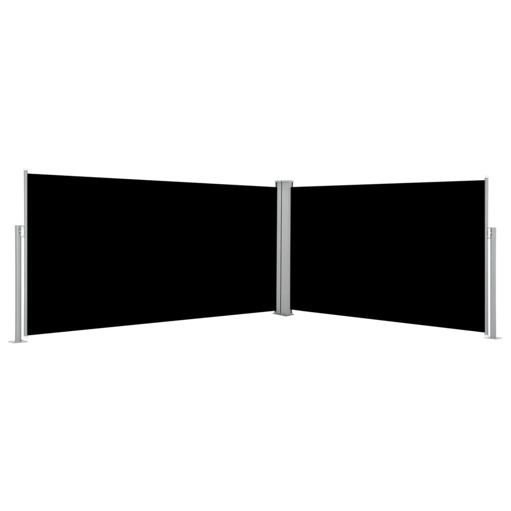 Vidaxl Toldo Lateral Retráctil Negro 160x600 Cm_0