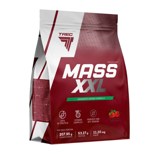 Mass Xxl Gainer 3kg Fresa Trec Nutrition_0