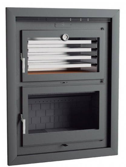 BRICOSOL Horno Leña Insertable FM - Interior Fundición - Modelo HLI-200 F_0