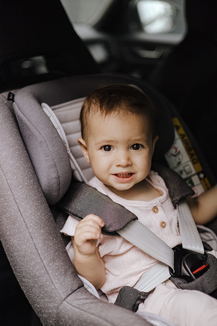 Colchoneta Unviersal Transpirable Para Silla De Coche Grey