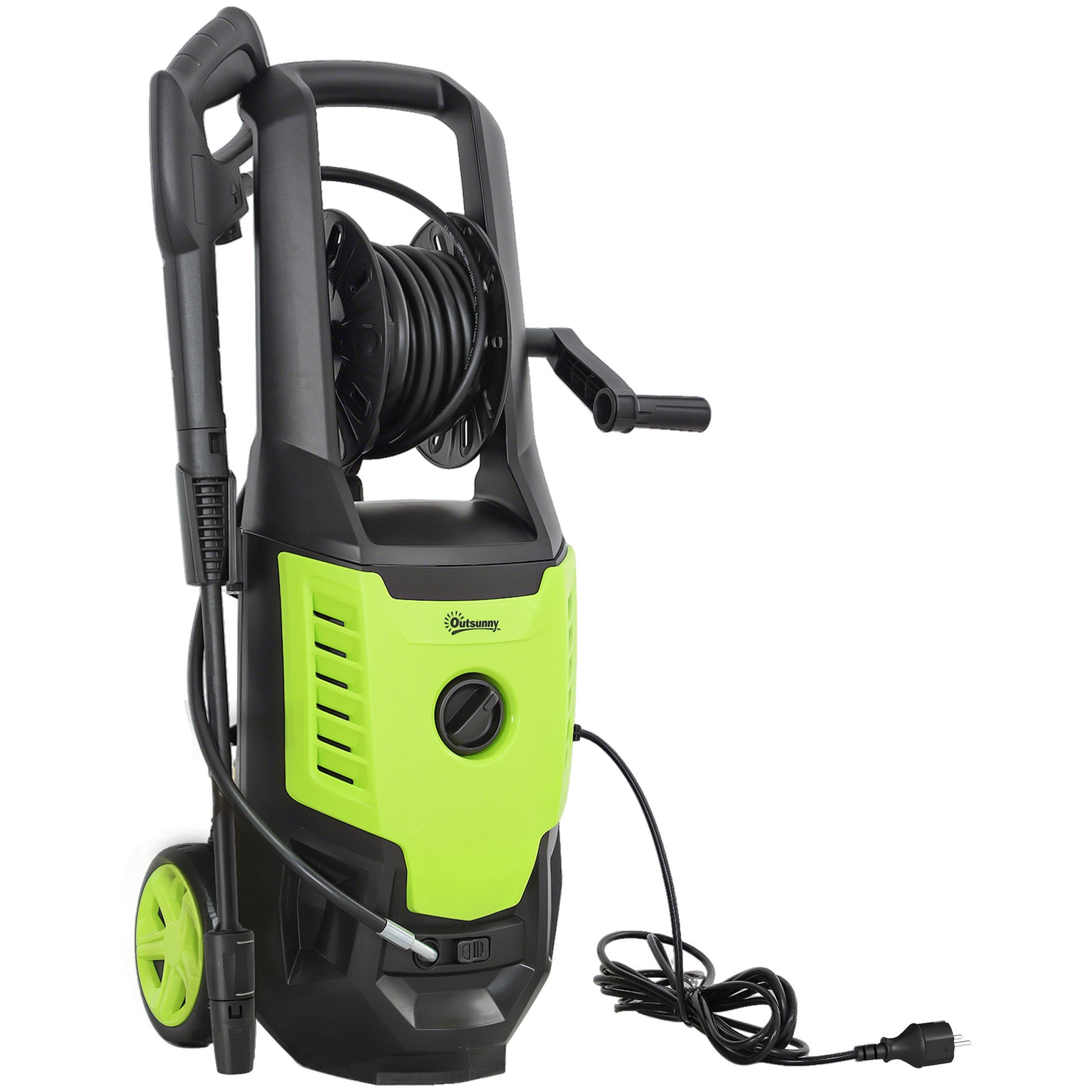 Outsunny Hidrolimpiadora De Alta Presión 2200w Caudal 420 L/h Presión 170 Bar_0