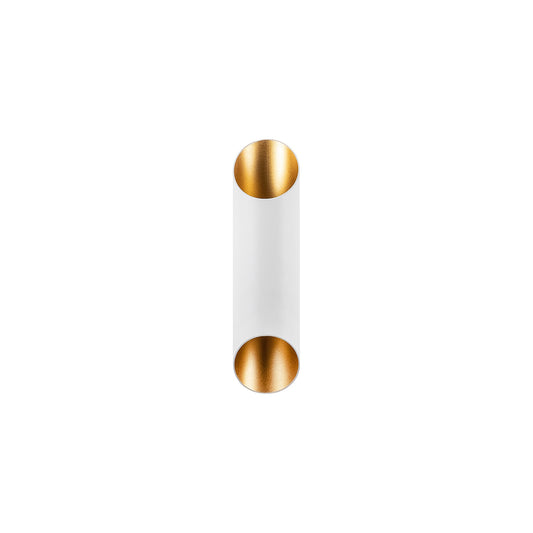 Aplique De Pared, Metal , Blanco, 8x12x30, Casquillo 2 X G9 Max 10 W_0
