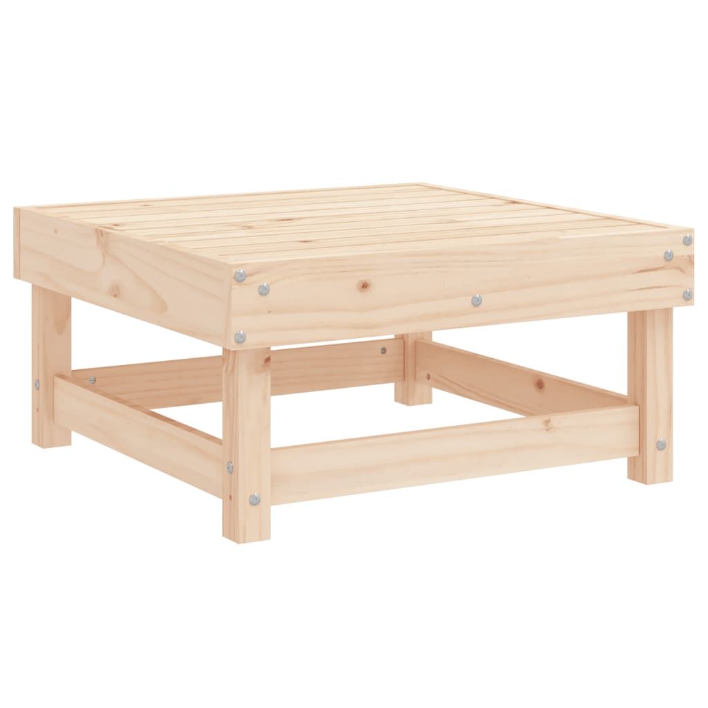 Vidaxl Juego De Sofás De Jardín 5 Piezas Madera Maciza De Pino_4
