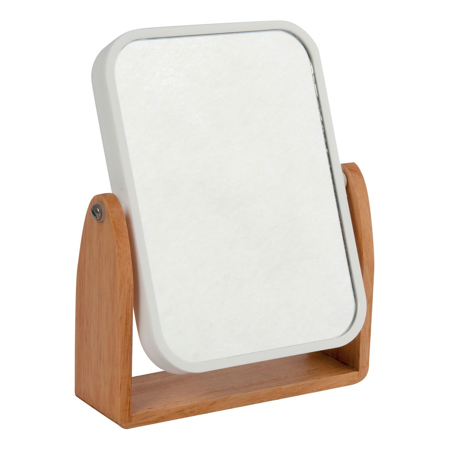 Espejo Oslo Con Base En Bamboo (16,3 X 5,5 X 19,5 Cm) - Msv._0